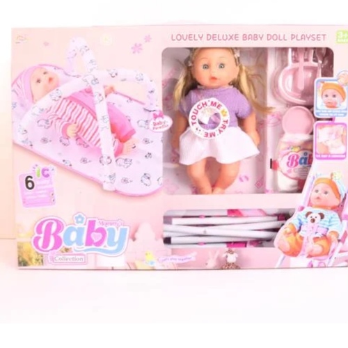 CARLOVELY DELUXE BABY DOLL playset