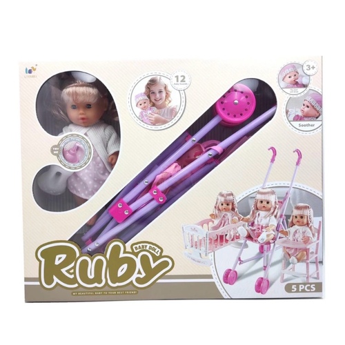 CARLOVELY DELUXE BABY DOLL playset