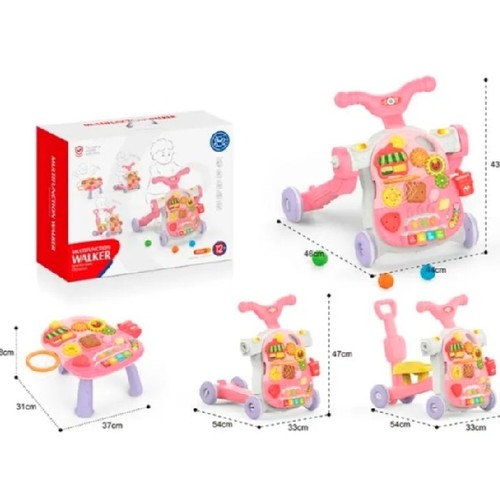 Baby multi walker only pink colour available