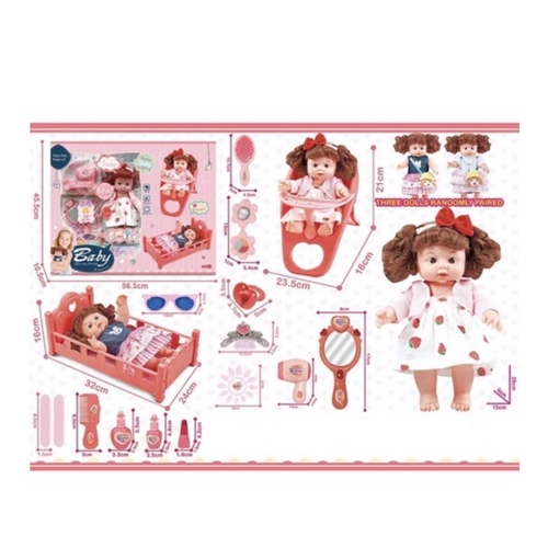 Doctor Doll and baby accessories baby play set