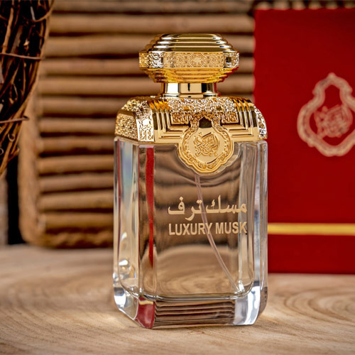 Luxury Musk Perfume - Size: 100 ml Description: A mixture of musk, jasmine and vanilla