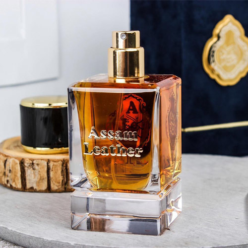 Oud Alhind - Assam Leather Perfume - Size: 50 ml  Description: Leather، musk, oud