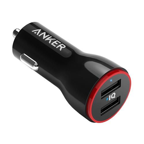 Anker PowerDrive 2 24W Car Charger - Black (code: 172) - Product details Anker PowerDrive 2 24W Car Charger - Black Features and Specifications: Brand: deny black color Model: A2727H12 Power: 24W super high strength Input: 12V / 24V 3A Output: 5V/4.8A (2.4A max per port) Multi-protection security system Fine craftsmanship fast charging technology Compact design Contents: car charger