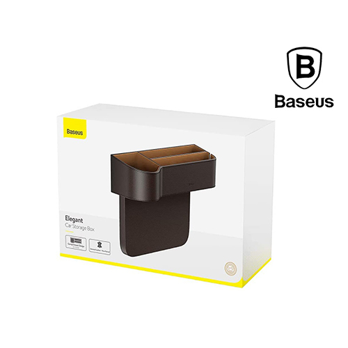 Baseus Car Storage Box (Code: 256) - Baseus car storage box With Baseus Storage Box for Car, you can store and store your important items inside your car without having to lose or search for them, and the Baseus Storage Box comes with an innovative design, high-quality materials, and easy and smooth installation next to the driver or front seat. Features of Baseus Elegant Car Storage Box: Made of high quality and durable materials In-car storage box The box can be installed easily and smoothly Compatible with the front seat or driver's seat Preserves your belongings and prevents them from being lost or lost Can accommodate many things and objects