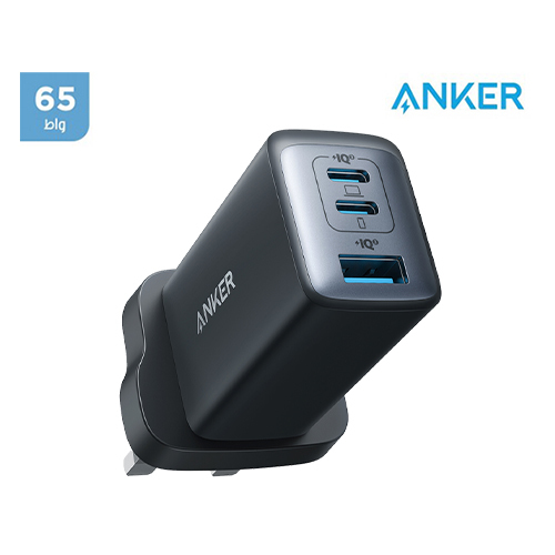 Anker USB C Charger, PowerPort III 65W code (275) - Anker USB C Charger, 735 Charger (Nano 65W), PPS 3-Port Fast Compact Foldable Wall Charger for MacBook Pro/Air, iPad Pro, Galaxy S20/S10, Dell XPS 13, Note 20/10+, iPhone 13/Pro, Pixel, and MoreThe Only Charger You Need: Say goodbye to your old chargers. Anker 735 Charger (Nano 65W) has the power you need to fast charge your phone, tablet, and USB-C notebook from a single charger.High-Speed Charging: Connect a single device to get a 65W max charge—that’s enough to power up a 2020 MacBook Pro 13″ at full speed. And when you connect three devices, power will be distributed efficiently between ports to ensure you get the best charge.Compact Design: Power up to 3 devices with a charger that’s roughly the size of an AirPods Pro case.Powered by GaN II Technology: With a 100% increase in operating frequency, an innovative stacked design, and an upgraded circuit board structure, GaN II technology makes our latest charger smaller without sacrificing a drop of power.