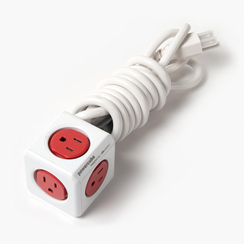 الوكاكوك - موزع كهربائي 4 منافذ توزيع للطاقة +2 USB مع كيبل 1.5متر(كود:134)