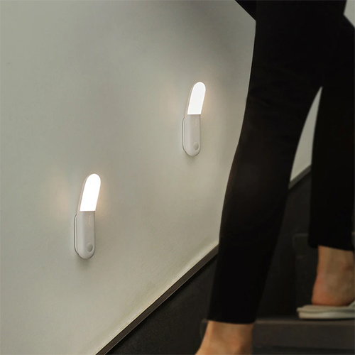بيسوس ضوء LED الليلي للانتباه لجسم الإنسان USB قابل لإعادة الشحن (كود :154)