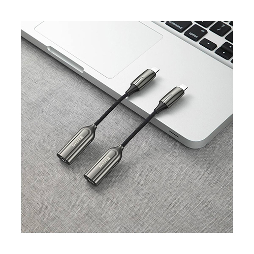 Baseus 2 x 1 Lightning Male to Dual Lightning Female Connector (CALL56-0A) (Code: 220)