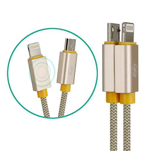 Pavin 2 in 1 Magnetic Absorption Fast USB Data Transfer Cable (code: 66)