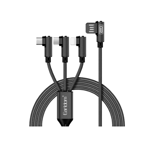 Cable Earldom 3 in 1 Lightning / Type C / Micro Model-E C-IMC027 (Code:49)