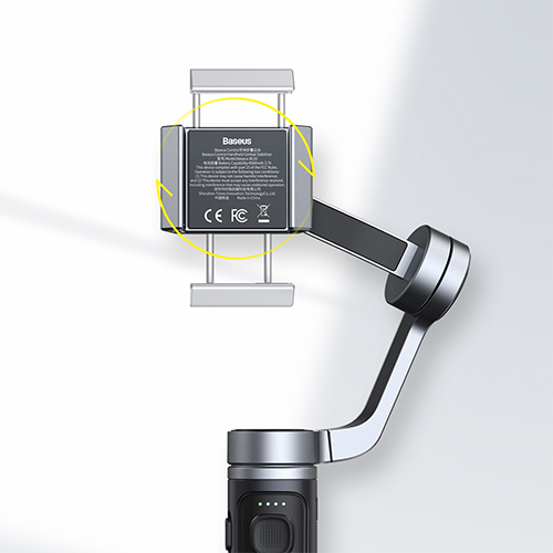 Baseus smart phone holder with USB port and 4500 mAh battery (code:28)