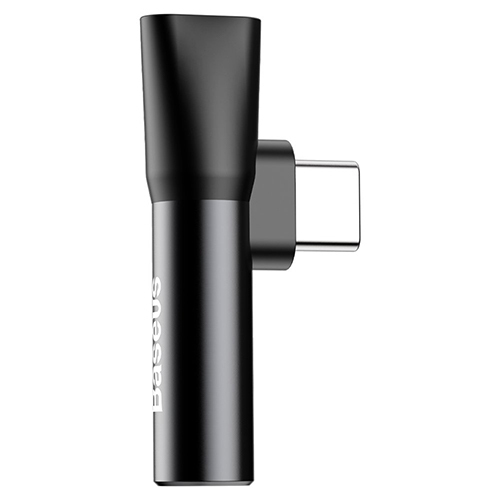 Baseus Adapter Connector 3.5mm Headphone Jack and Type C Port Model (CATL41-01) (Code:259)