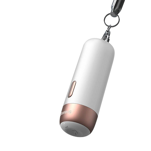 Baseus T3 Rechargeable Anti-Lost Smart Tracker Support Bluetooth and GPS - White (Code:209)