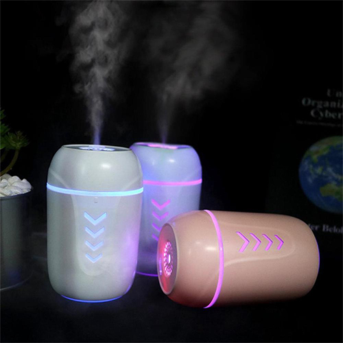 Air Humidifier for Car, Home and Office with USB LED Light (Code:77)