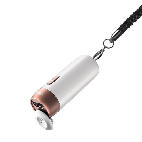 Baseus T3 Rechargeable Anti-Lost Smart Tracker Support Bluetooth and GPS - White (Code:209)