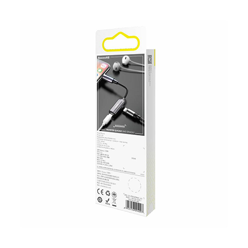 Baseus 2 x 1 Lightning Male to Dual Lightning Female Connector (CALL56-0A) (Code: 220)