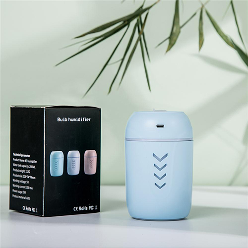 Air Humidifier for Car, Home and Office with USB LED Light (Code:77)