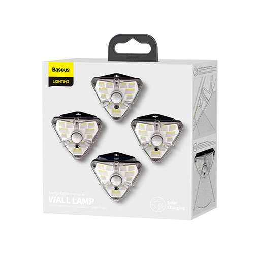 Baseus Solar Wall Lamp (4 Pieces) (Code: 198)