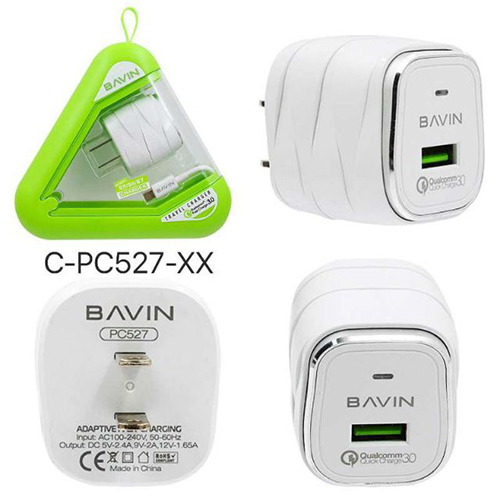 Pavin PC527 Quick Charge Wall Charger Qualcomm 3.0 (code:68)