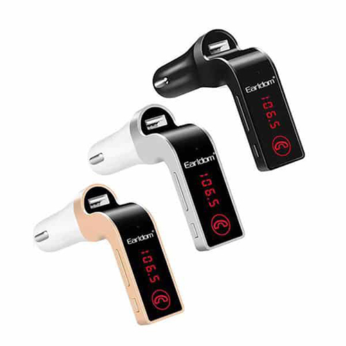 شاحن ومشغل Bluetooth MP3 Player FM مرسل FM بدون استخدام اليدين موديل ET-M7(كود:52)