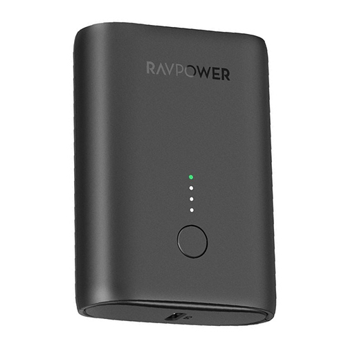 RAVPower MFi Power Bank 10000 mAh Dual USB 18 Watts - Black (Code:146)