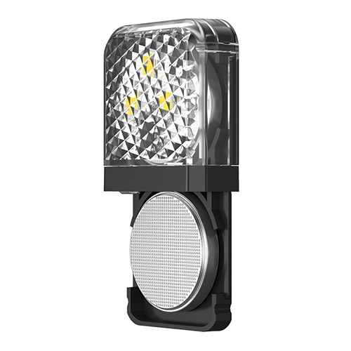 بيسوس مصباح تحذير ضوء LED بفتح باب السيارة أسود (CRFZD-01) (كود :32)