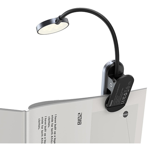 Baseus DGRAD-0G - Mini Clip Eye Protection Lamp - Black (Code:213)