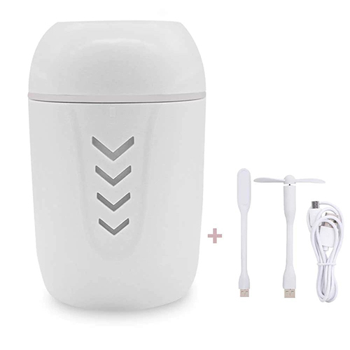 Air Humidifier for Car, Home and Office with USB LED Light (Code:77)
