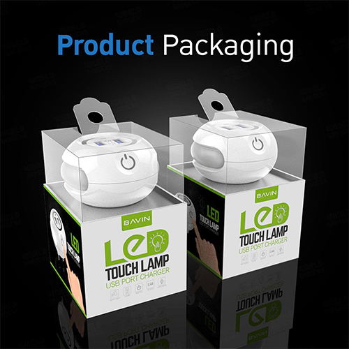 بأفين PC566E شاحن  2 × 1 كشاف LED متعدد الاستخدام  + 2 منفذ يو اس بي 2.4أمبير (كود :70)