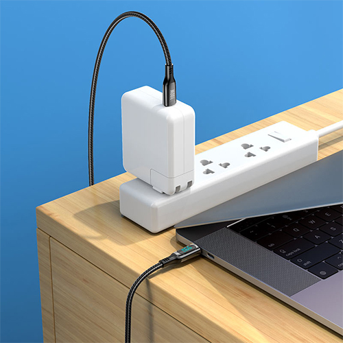 Cable for data transfer and charging 100W from Type-C to Type-C Hoco - Model S51 Extreme (code: 173)