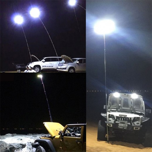 مصباح LED بعصا طويل متعدد الاستخدامات 500واط (كود:224)