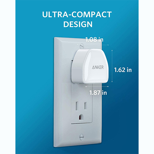 أنكر – شاحن حائط PowerPort III Nano بقوة 20 واط (كود :164)