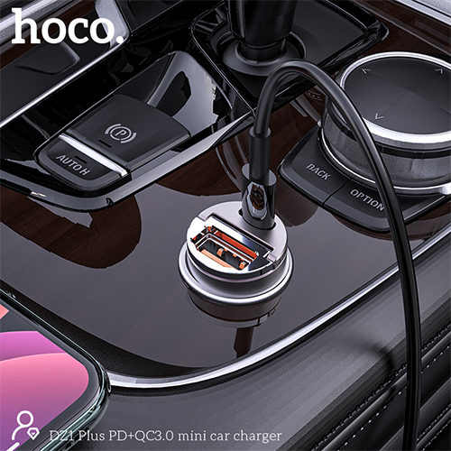 Hoco PD Charger + QC3.0 Super Mini Car Charger (Code: 179)