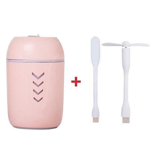 Air Humidifier for Car, Home and Office with USB LED Light (Code:77)
