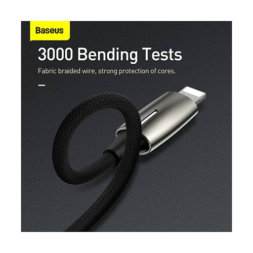 Baseus 2 x 1 Lightning Male to Dual Lightning Female Connector (CALL56-0A) (Code: 220)