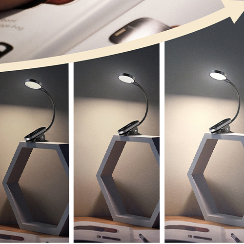 Baseus DGRAD-0G - Mini Clip Eye Protection Lamp - Black (Code:213)