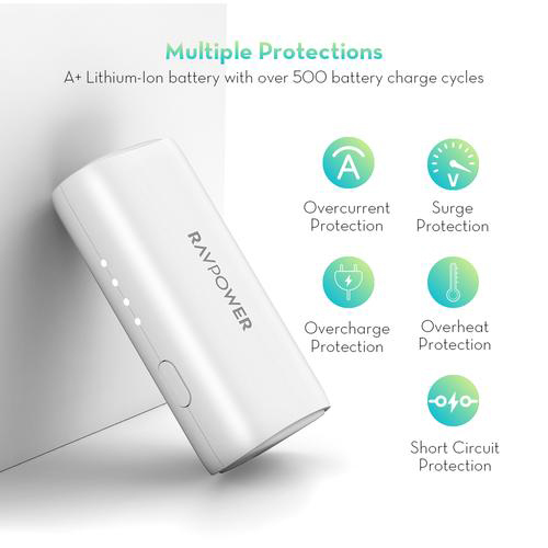 RAVPower iSmart Portable Power Bank 3350 mAh (Code: 145)