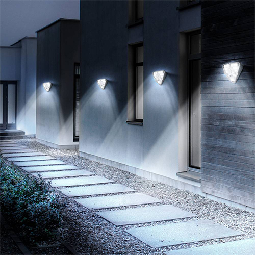 Baseus Solar Wall Lamp (4 Pieces) (Code: 198)