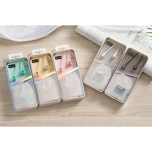 Musical Earphone CS-137 with distinctive sound and high quality (Code:88)
