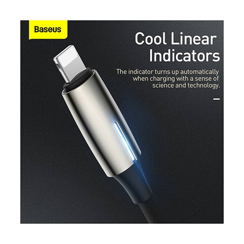 Baseus 2 x 1 Lightning Male to Dual Lightning Female Connector (CALL56-0A) (Code: 220)