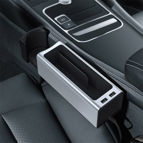 Baseus Box - Organizer and Stylish Multi-Use Car with 2 USB (Code:255)