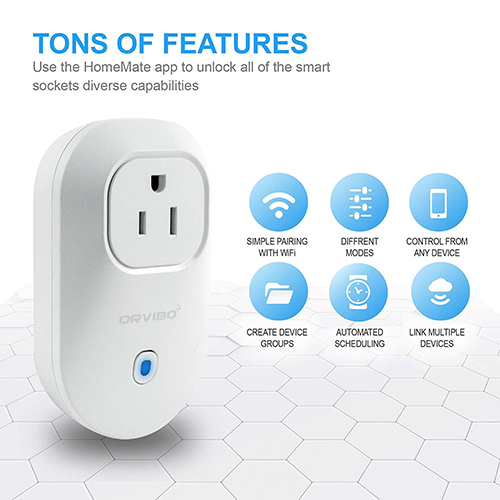 Orvibo (B25UK) Smart WiFi Wall Charger - White (Code:148)