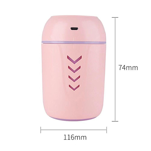 Air Humidifier for Car, Home and Office with USB LED Light (Code:77)