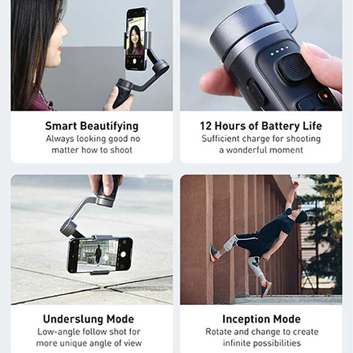 Baseus smart phone holder with USB port and 4500 mAh battery (code:28)