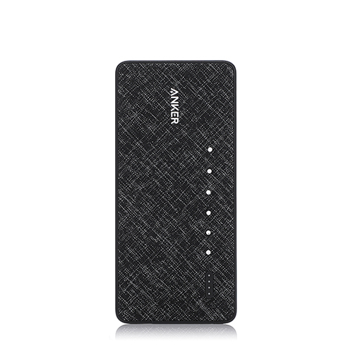 انكر - بطارية إحتياطية باور كور + ميترو بلس سعة 10,000mAh مع كابل USB-C مدمج - أسود (كود:229)