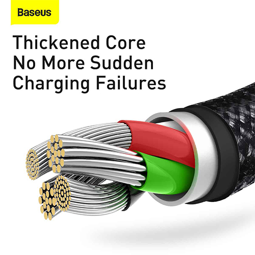 Baseus Cable - 3 in 1 Multifunctional USB to Micro / Type C / Lightning