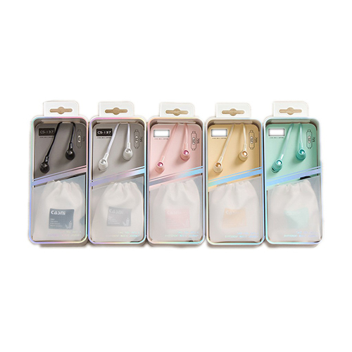 Musical Earphone CS-137 with distinctive sound and high quality (Code:88)