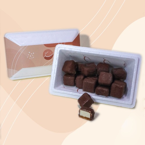 Vanilla Gelato Chocolate Bites - Vanilla Gelato Chocolate Bites Qty : 18 pcs