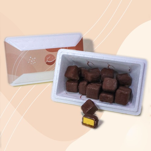 Mango Gelato Chocolate Bites - Mango Ice Cream Chocolate Bites Qty : 18 pcs