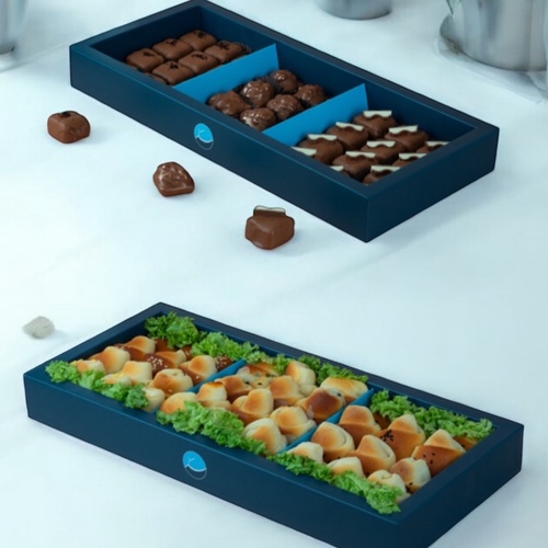 sukkar sweets - Brownie Bites + Fatayer - Brownie 
 Brownie , kinder, Caramel, walnut , almond , honey, pecan & chocolate 
 FatayerA box of 36 small pieces of delicious pies with a selection of carefully selected flavors’Carrot cheese, cheese olives mix, Pizza